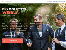 Tablet Screenshot of go4cigarettes.com